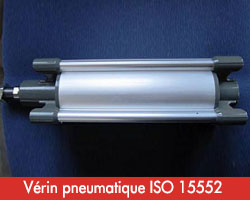 Vérin pneumatique ISO 15552