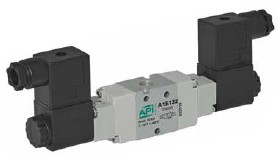Distributeur à commande électrique série A1- 3/2 bistable 1/8" type A1E132