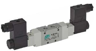 Distributeur à commande électrique série A1 5/2 bistable 1/8" type A1E151