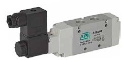 Distributeur à commande electrique série A1 - 5/2 monostable 1/4" type A1E250