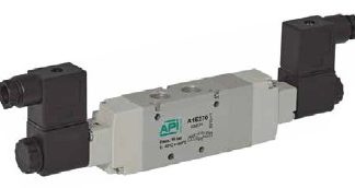 Distributeur à commande électrique série A1 - 5/3 - 1/4" centre en pression Type A1E272